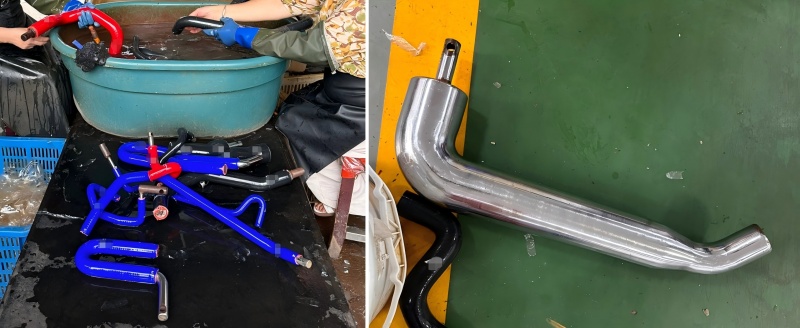 Silicone hose intake kit